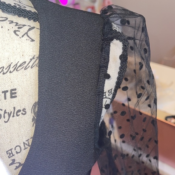 Black Cocktail Dress - Picture 6 of 9